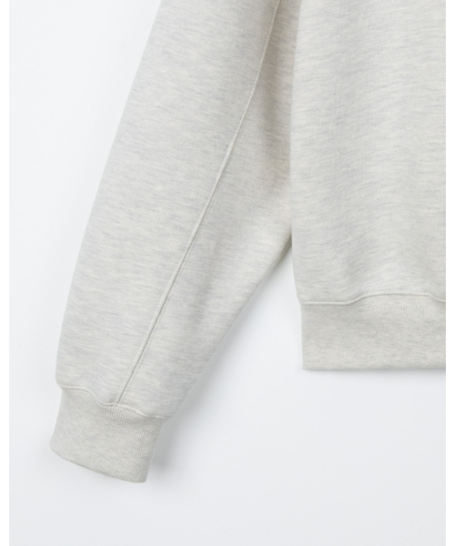 THEENDQUESTION(ジエンドクエスチョン)の「Neoprene hood zip-up jumper / OATMEAL(パーカー・レディース・その他・1/2)」の10枚目の写真