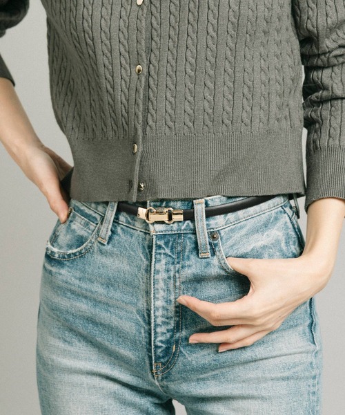 coca(coca)(コカ)の「華奢ベルト(ベルト・レディース・ブラック/ブラウン・ONE SIZE)」の8枚目の写真