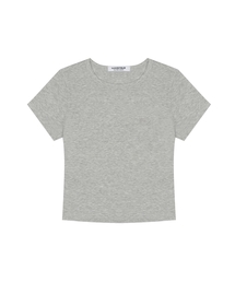 BASIC ILOVEU FIT TEE(GRAY)