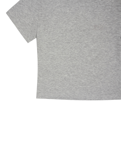 LUVISTRUE(ラヴイズトゥルー)の「BASIC ILOVEU FIT TEE(GRAY)(Tシャツ/カットソー・レディース・その他・FREE)」の5枚目の写真