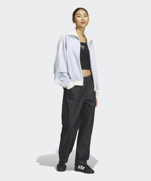 adidas(アディダス)の「スタジアム CHROME ルーズフィット デニムパンツ / アディダス adidas(その他パンツ・レディース・ブルー・X-SMALL/X-LARGE/LARGE/MEDIUM/SMALL/XX-LARGE)」の5枚目の写真