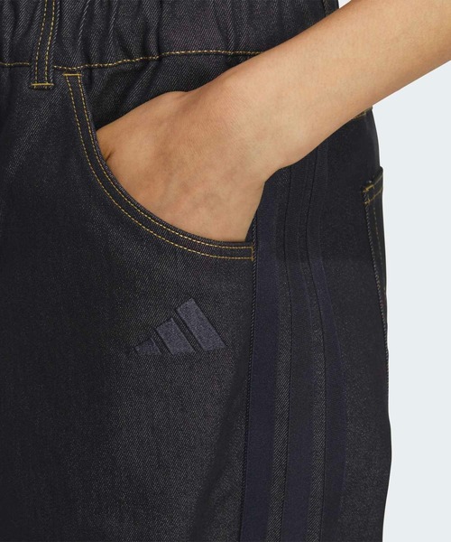 adidas(アディダス)の「スタジアム CHROME ルーズフィット デニムパンツ / アディダス adidas(その他パンツ・レディース・ブルー・X-SMALL/X-LARGE/LARGE/MEDIUM/SMALL/XX-LARGE)」の3枚目の写真
