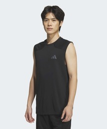 adidas | テック エッセンシャルズ クール タッチ レギュラーフィット ステルス スリーバー ノースリーブ Tシャツ / アディダス adidas(タンクトップ)