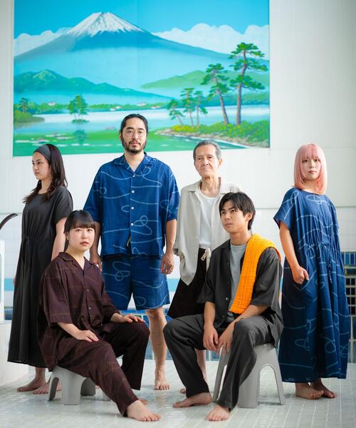 URBAN RESEARCH(アーバンリサーチ)の「SENTO-GRASHI 「ゆ」 dress(ワンピース・レディース・ブルー系その他/ブラウン系その他・FREE)」の6枚目の写真
