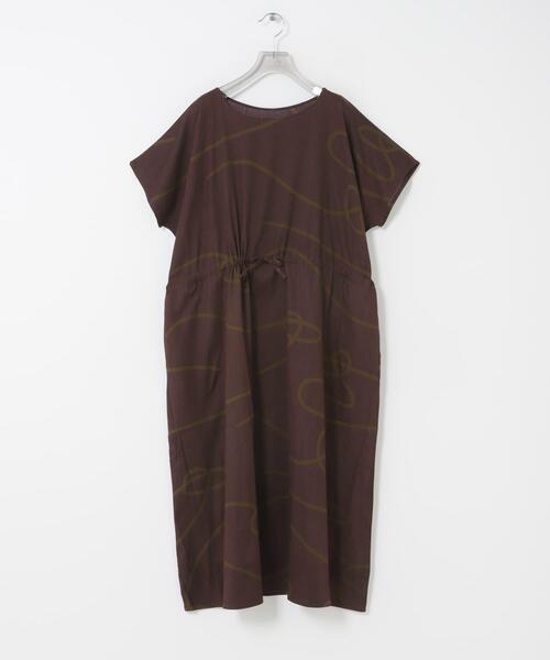 URBAN RESEARCH(アーバンリサーチ)の「SENTO-GRASHI 「ゆ」 dress(ワンピース・レディース・ブルー系その他/ブラウン系その他・FREE)」の5枚目の写真