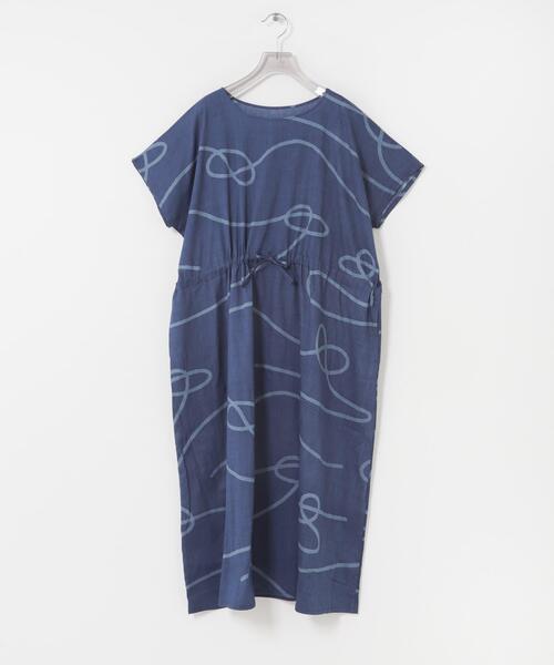 URBAN RESEARCH(アーバンリサーチ)の「SENTO-GRASHI 「ゆ」 dress(ワンピース・レディース・ブルー系その他/ブラウン系その他・FREE)」の7枚目の写真