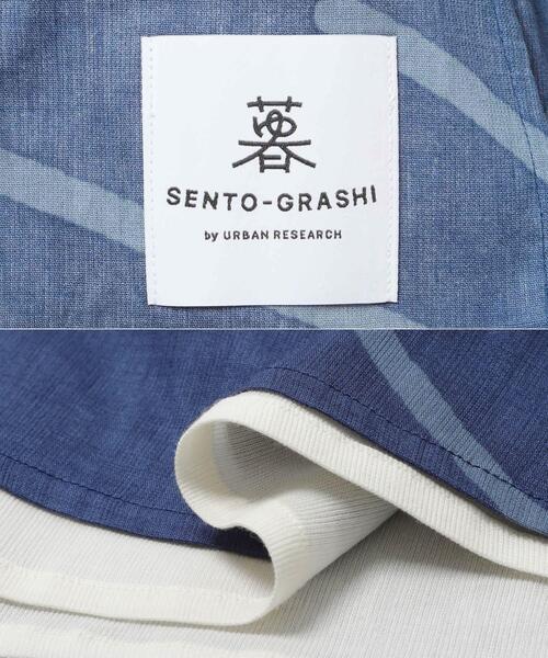 URBAN RESEARCH(アーバンリサーチ)の「SENTO-GRASHI 「ゆ」 dress(ワンピース・レディース・ブルー系その他/ブラウン系その他・FREE)」の3枚目の写真