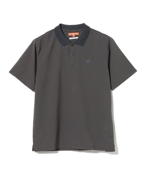 BEAMS GOLF(ビームスゴルフ)の「ORANGE LABEL / ドットエア(R)メッシュポロシャツ2(吸水速乾)(ポロシャツ・メンズ・チャコールグレー/オリーブ・M/L/XL)」の21枚目の写真