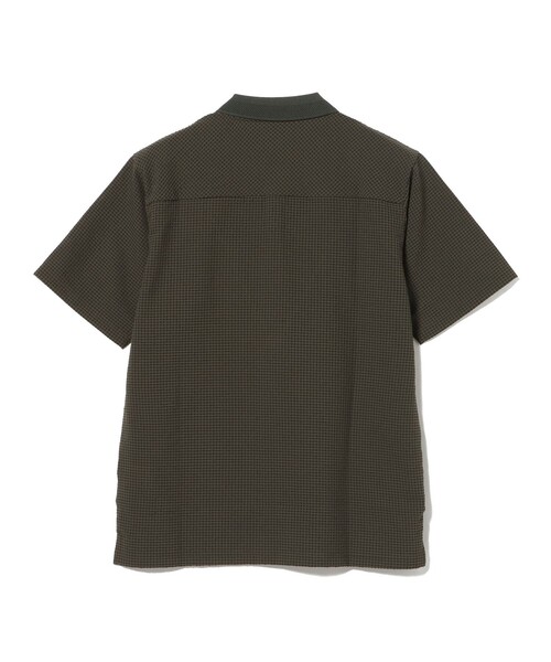 BEAMS GOLF(ビームスゴルフ)の「ORANGE LABEL / ドットエア(R)メッシュポロシャツ2(吸水速乾)(ポロシャツ・メンズ・チャコールグレー/オリーブ・M/L/XL)」の14枚目の写真