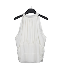 SHEER VOLUME BLOUSE (2COLOR)