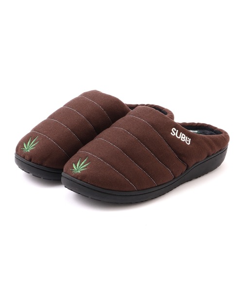 SUBU(スブ)の「SUBU x MANASTASH/スブ×マナスタッシュ HEMP EMB SANDAL(サンダル・メンズ・ブラック/ダークブラウン/ナチュラル・3/2/1/0)」の2枚目の写真