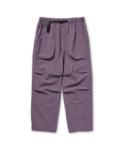 Snow Peak(スノーピーク)の「Snow Peak / KASURI Ripstop Pants リップストップパンツ(その他パンツ・メンズ・ダークパープル/ライトブルー/ブラック・M/L/XL/S)」の18枚目の写真