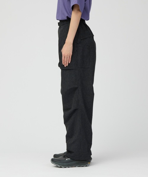 Snow Peak(スノーピーク)の「Snow Peak / KASURI Ripstop Pants リップストップパンツ(その他パンツ・メンズ・ダークパープル/ライトブルー/ブラック・M/L/XL/S)」の11枚目の写真
