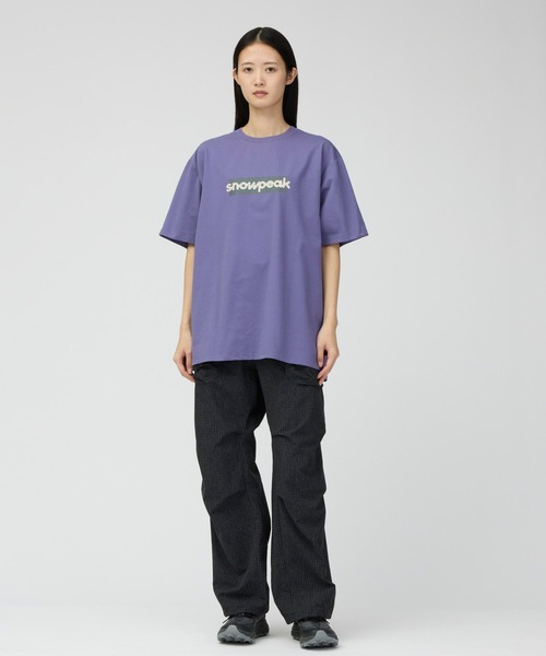 Snow Peak(スノーピーク)の「Snow Peak / KASURI Ripstop Pants リップストップパンツ(その他パンツ・メンズ・ダークパープル/ライトブルー/ブラック・M/L/XL/S)」の4枚目の写真