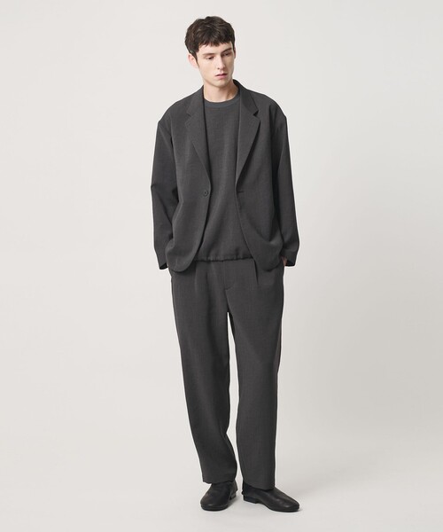 BEAUTY&YOUTH UNITED ARROWS(ビューティーアンドユースユナイテッドアローズ)の「DUAL PACK 3.0 1B リラックス ジャケット ヨコストレッチ UVカット ウォッシャブル セットアップ対応(テーラードジャケット・メンズ・ダークグレー/ブラック・XL/M/S/L)」の3枚目の写真