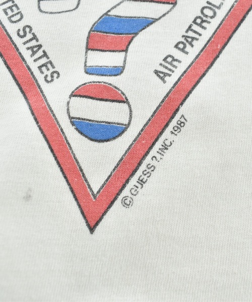 LABORATORY R(ラボラトリーアール)の「【USED】80’s GUESS “ACE-FLYER” ロゴ Tシャツ(Tシャツ/カットソー・メンズ・ホワイト・LARGE)」の3枚目の写真