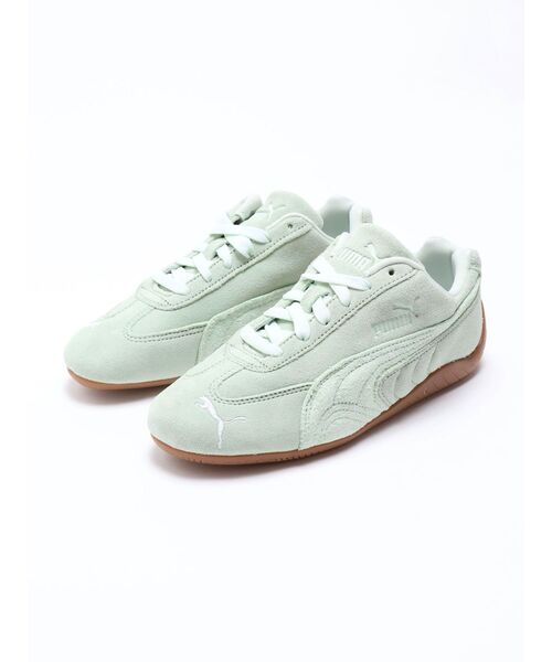 PUMA（プーマ）の「【PUMA】SPEEDCAT OG（スニーカー・レディース・グリーン・23/23.5/24/24.5/25/25.5）」の2枚目の写真