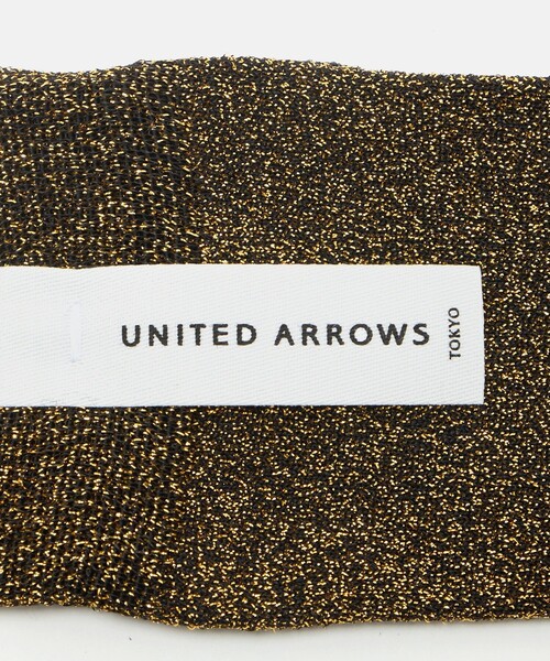 UNITED ARROWS(ユナイテッドアローズ)の「グリッター ソックス(ソックス/靴下・レディース・ブラック/シルバー/ゴールド・FREE)」の5枚目の写真