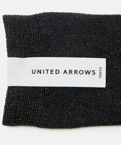 UNITED ARROWS(ユナイテッドアローズ)の「グリッター ソックス(ソックス/靴下・レディース・ブラック/シルバー/ゴールド・FREE)」の9枚目の写真