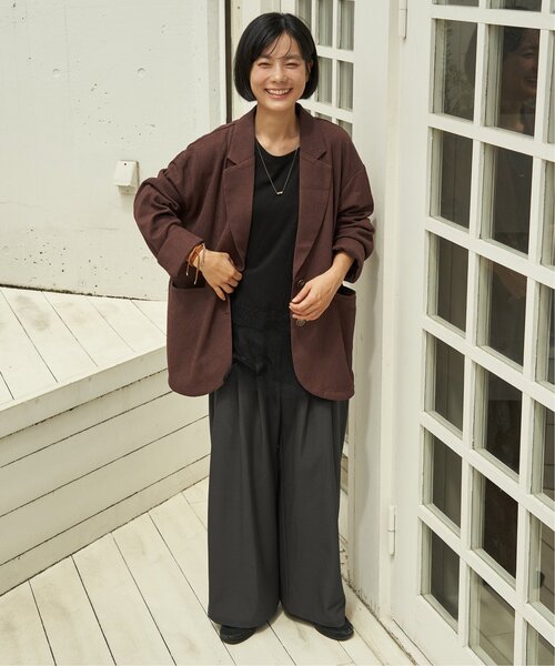 LBC(エルビーシー)の「【美シルエット神パンツ】レースベルトタックワイドパンツ(その他パンツ・レディース・ベージュ/カーキ/チャコール・M/L)」の22枚目の写真