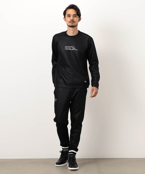 NICOLE CLUB FOR MEN(ニコルクラブフォーメン)の「【NICOLE SPORTS】ダンボールニットプルオーバー(スウェット・メンズ・カーキ/ブラック/ホワイト・XL/L/M)」の7枚目の写真