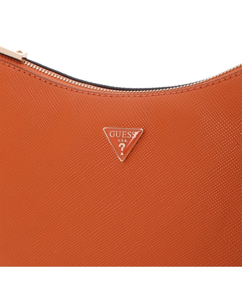 Guess(ゲス)の「DANIELLE Medium Shoulder Bag ハンドバッグ ショルダーバッグ(ハンドバッグ・レディース・ブラック/オレンジ・ONE SIZE)」の5枚目の写真