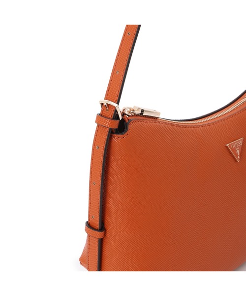 Guess(ゲス)の「DANIELLE Medium Shoulder Bag ハンドバッグ ショルダーバッグ(ハンドバッグ・レディース・ブラック/オレンジ・ONE SIZE)」の6枚目の写真