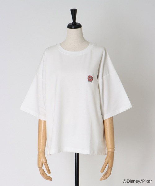 DRESSLAVE(ドレスレイブ)の「≪DRESSLAVE限定アイテム≫リトル・グリーン・メン/エイリアン/Tシャツ(Tシャツ/カットソー・レディース・ホワイト/ネイビー・38)」の9枚目の写真