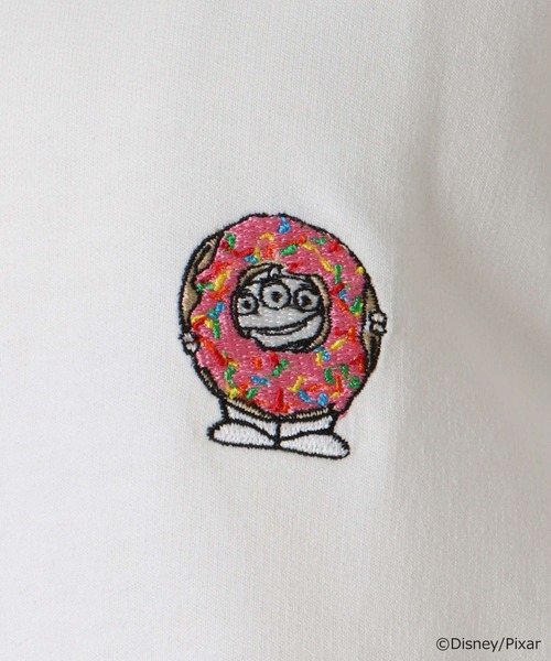 DRESSLAVE(ドレスレイブ)の「≪DRESSLAVE限定アイテム≫リトル・グリーン・メン/エイリアン/Tシャツ(Tシャツ/カットソー・レディース・ホワイト/ネイビー・38)」の10枚目の写真