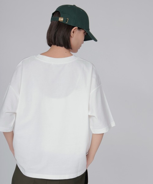 DRESSLAVE(ドレスレイブ)の「≪DRESSLAVE限定アイテム≫リトル・グリーン・メン/エイリアン/Tシャツ(Tシャツ/カットソー・レディース・ホワイト/ネイビー・38)」の8枚目の写真