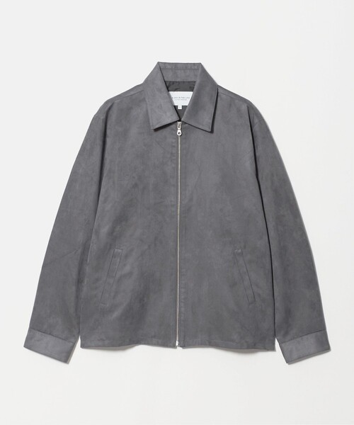 A DAY IN THE LIFE UNITED ARROWS（アデイインザライフユナイテッドアローズ）の「スエードライク ブルゾン＜A DAY IN THE LIFE＞（ブルゾン・メンズ・グレー系/ブラック/モカ・L/M）」の2枚目の写真