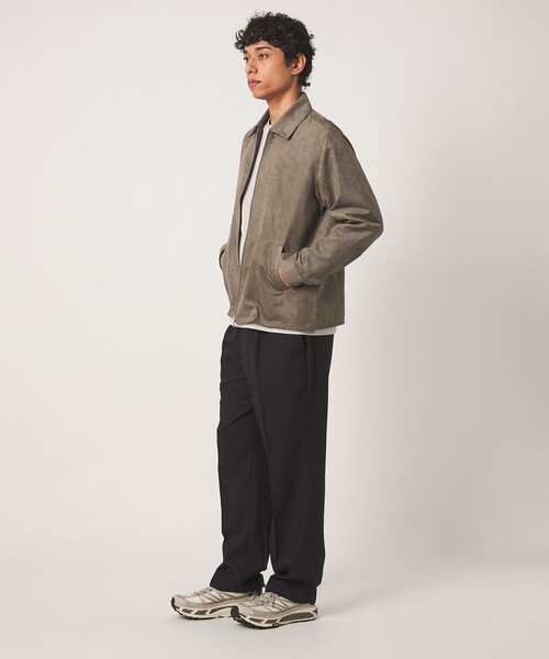 A DAY IN THE LIFE UNITED ARROWS（アデイインザライフユナイテッドアローズ）の「スエードライク ブルゾン＜A DAY IN THE LIFE＞（ブルゾン・メンズ・グレー系/ブラック/モカ・L/M）」の6枚目の写真