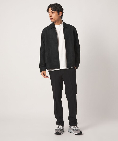 A DAY IN THE LIFE UNITED ARROWS（アデイインザライフユナイテッドアローズ）の「スエードライク ブルゾン＜A DAY IN THE LIFE＞（ブルゾン・メンズ・グレー系/ブラック/モカ・L/M）」の9枚目の写真