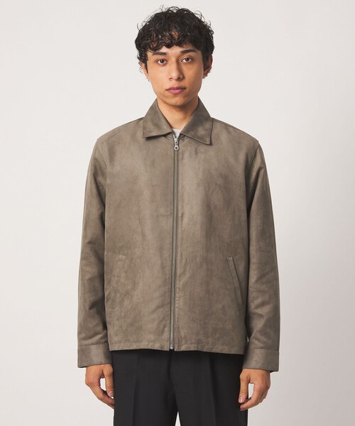 A DAY IN THE LIFE UNITED ARROWS（アデイインザライフユナイテッドアローズ）の「スエードライク ブルゾン＜A DAY IN THE LIFE＞（ブルゾン・メンズ・グレー系/ブラック/モカ・L/M）」の10枚目の写真