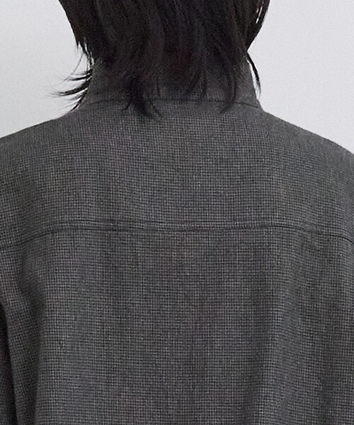 LOISIR（ロワズィール）の「断ち切り二重フレアーカラーブラウス（シャツ/ブラウス・レディース・ベージュ/グリーン系その他/ブラウン系その他・FREE）」の6枚目の写真