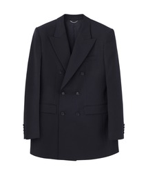 WOOL GABARDINE DOUBLE BREASTED JACKET