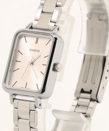 CASIO カシオ 小径 レクタンギュラー アナログ腕時計 3針 メタルバンド /// LTP-Vシリーズ
