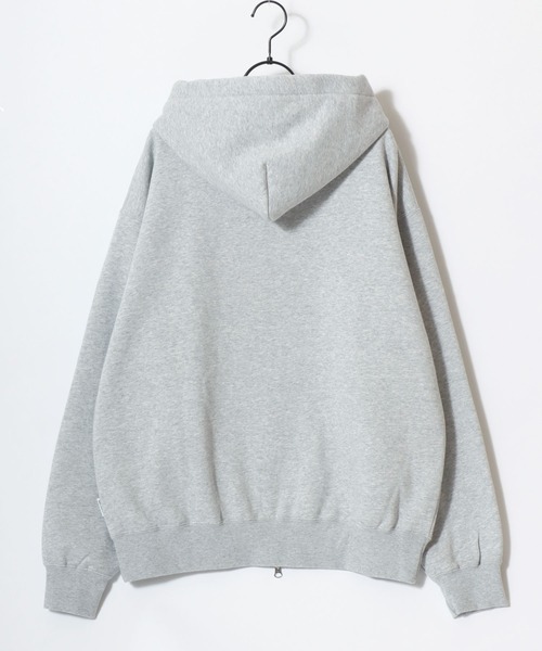 BEN DAVIS(ベンデイビス)の「BEN DAVIS/ベンデイビス BD SWEAT ZIP HOODIE/オーバーサイズ 裏起毛 ロゴ ワンポイント刺繍 スウェット ダブルジップアップパーカー フーディー/レディース メンズ(パーカー・メンズ・ブラック/グレー/ネイビー・L/M/XL)」の9枚目の写真