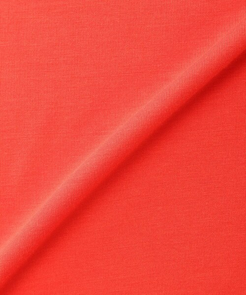 Petit Honfleur(プチオンフルール)の「ヘンリーネックレイヤード風ロングTシャツ(Tシャツ/カットソー・レディース・レッド/グレー・M/L)」の11枚目の写真