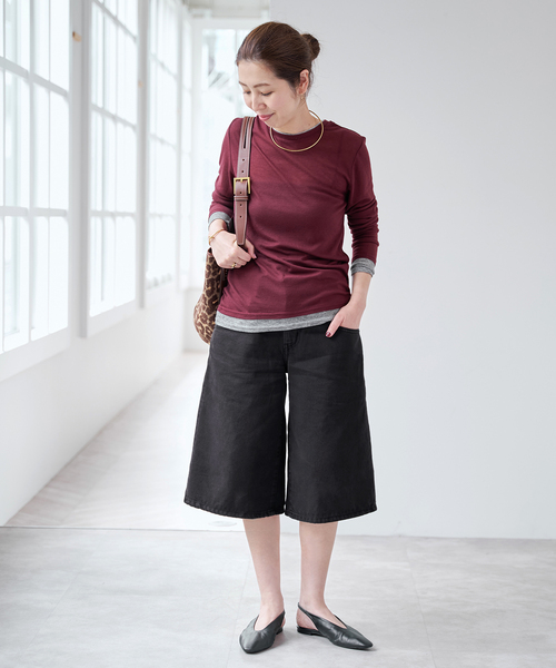 Spick & Span(スピックアンドスパン)の「LEVI’S(R) / リーバイス SUPER BAGGY JORT(その他パンツ・レディース・ネイビー/ブラック・26/25)」の3枚目の写真