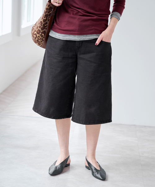 Spick & Span(スピックアンドスパン)の「LEVI’S(R) / リーバイス SUPER BAGGY JORT(その他パンツ・レディース・ネイビー/ブラック・26/25)」の6枚目の写真