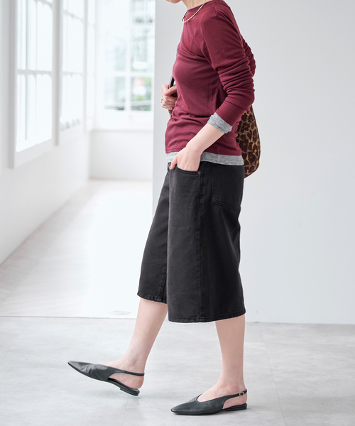 Spick & Span(スピックアンドスパン)の「LEVI’S(R) / リーバイス SUPER BAGGY JORT(その他パンツ・レディース・ネイビー/ブラック・26/25)」の7枚目の写真