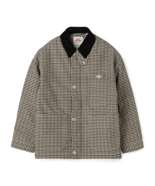 DANTON(ダントン)の「Women's Nylon Tussah Work Jacket Plaid(ブルゾン・レディース・ベージュ系その他・34/36)」の10枚目の写真