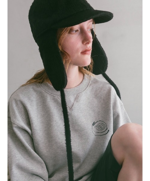 ILANIS（イラニス）の「2way Ananda Shelter Shaggy Cap（キャップ・レディース・ブラック・FREE）」の2枚目の写真