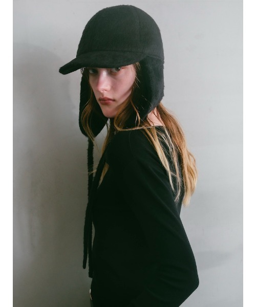ILANIS（イラニス）の「2way Ananda Shelter Shaggy Cap（キャップ・レディース・ブラック・FREE）」の9枚目の写真
