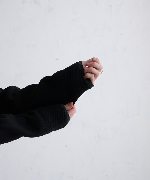 SELLE GLANT（セレグランテ）の「LAYERED STYLE HENLEY NECK REVERSIBLE KNIT / レイヤードスタイルヘンリーネックリバーシブルニット（ニット/セーター・メンズ・チャコールグレー/ブラック/ダークブラウン/ブルー・LARGE/SMALL/MEDIUM）」の11枚目の写真