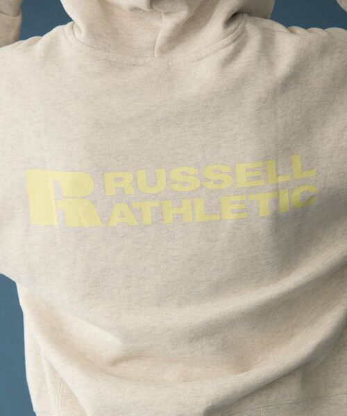 AMERICAN HOLIC（アメリカンホリック）の「【RUSSELL】スウェットZIPパーカー（パーカー・レディース・杢グレー/ホワイト系その他・FREE）」の5枚目の写真
