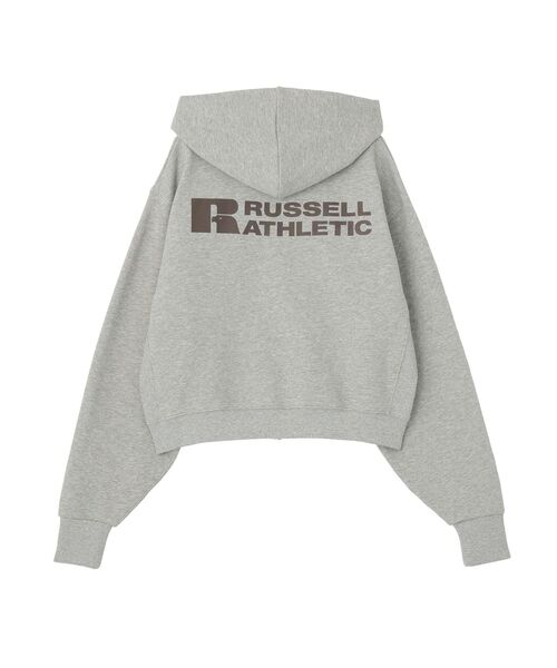 AMERICAN HOLIC（アメリカンホリック）の「【RUSSELL】スウェットZIPパーカー（パーカー・レディース・杢グレー/ホワイト系その他・FREE）」の13枚目の写真