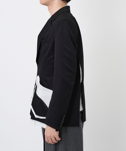 sulvam(サルバム)の「【sulvam / サルバム】Classic Short Jacket(テーラードジャケット・メンズ・ブラック・L/M/XL)」の3枚目の写真