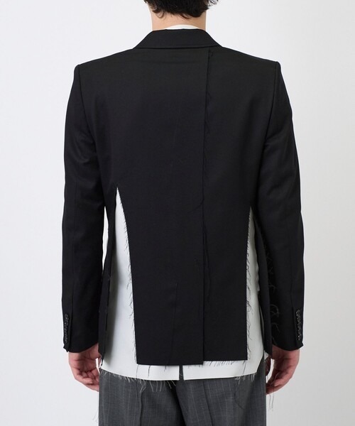 sulvam(サルバム)の「【sulvam / サルバム】Classic Short Jacket(テーラードジャケット・メンズ・ブラック・L/M/XL)」の4枚目の写真